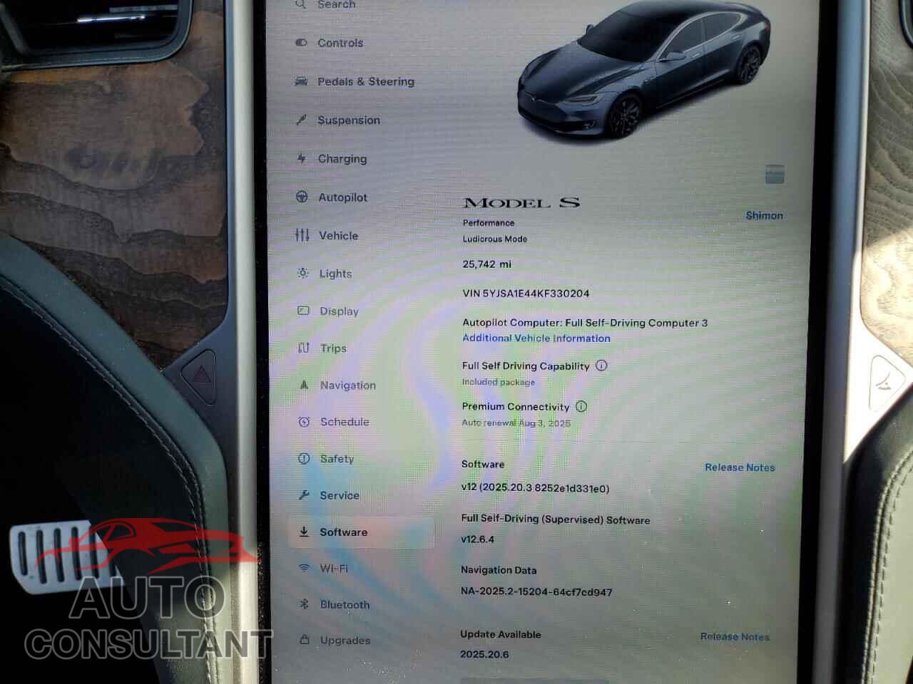 TESLA MODEL S 2019 - 5YJSA1E44KF330204