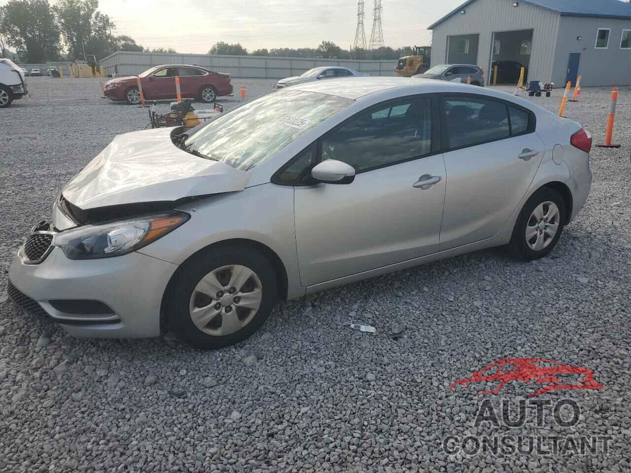 KIA FORTE 2016 - KNAFK4A64G5523045