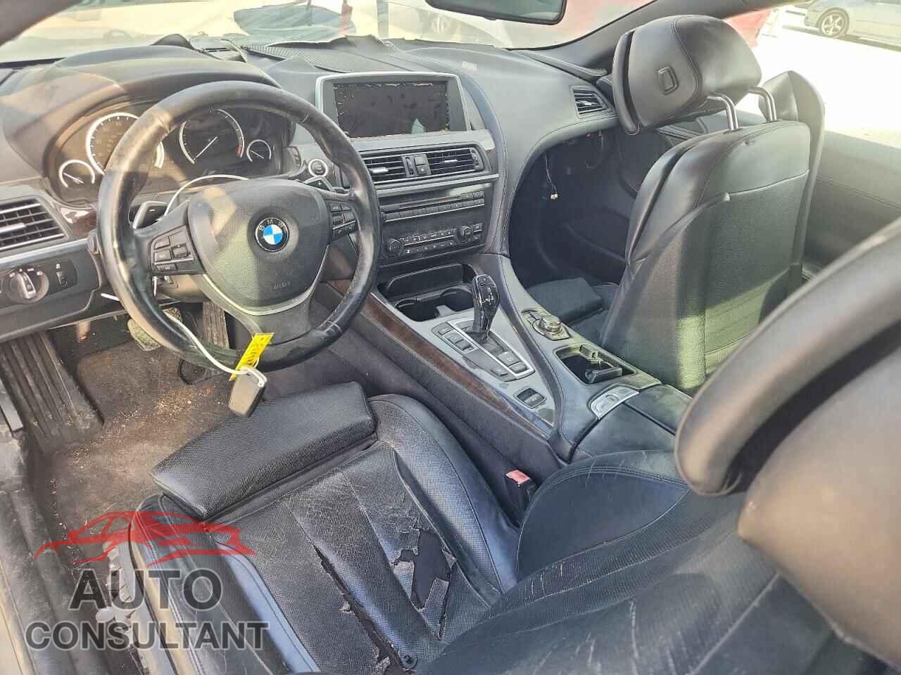 BMW 6 SERIES 2012 - WBALZ3C59CDL72393
