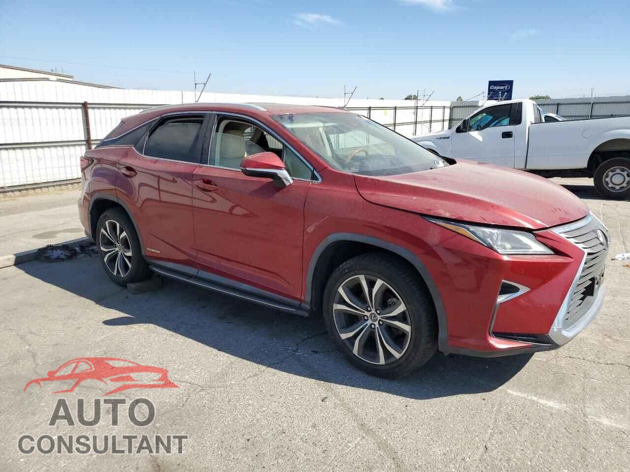LEXUS RX450 2019 - 2T2BGMCA0KC034489