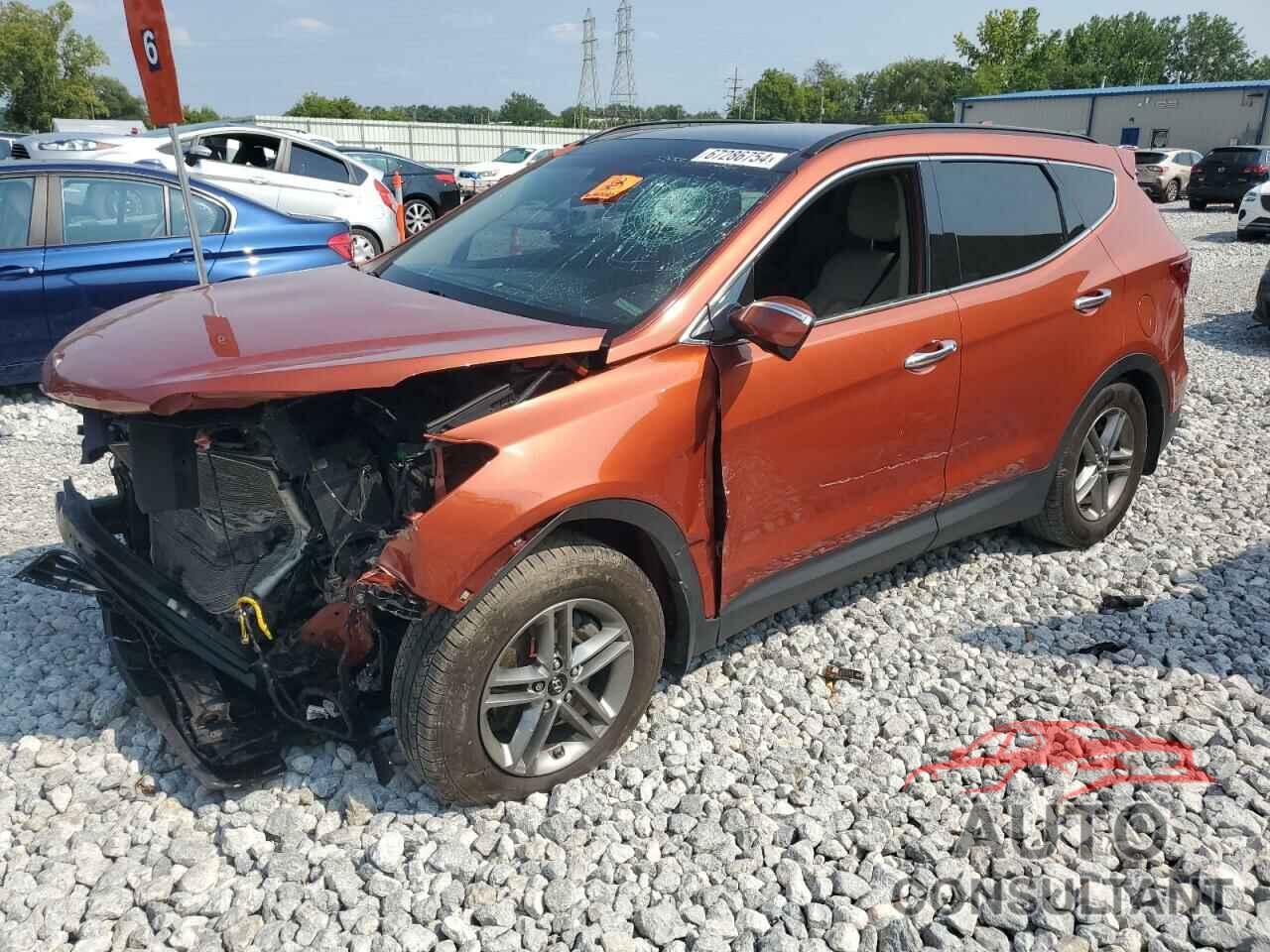 HYUNDAI SANTA FE 2017 - 5XYZU3LB4HG402796