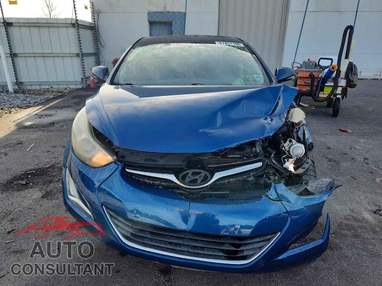 HYUNDAI ELANTRA 2014 - KMHDH4AE2EU154278