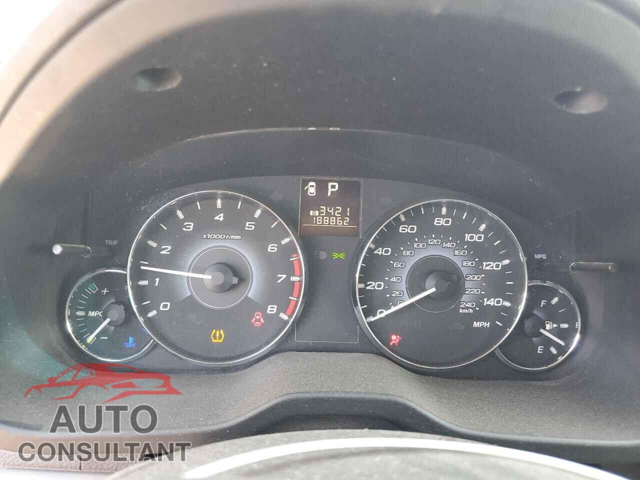 SUBARU OUTBACK 2010 - 4S4BRCCC2A3362011