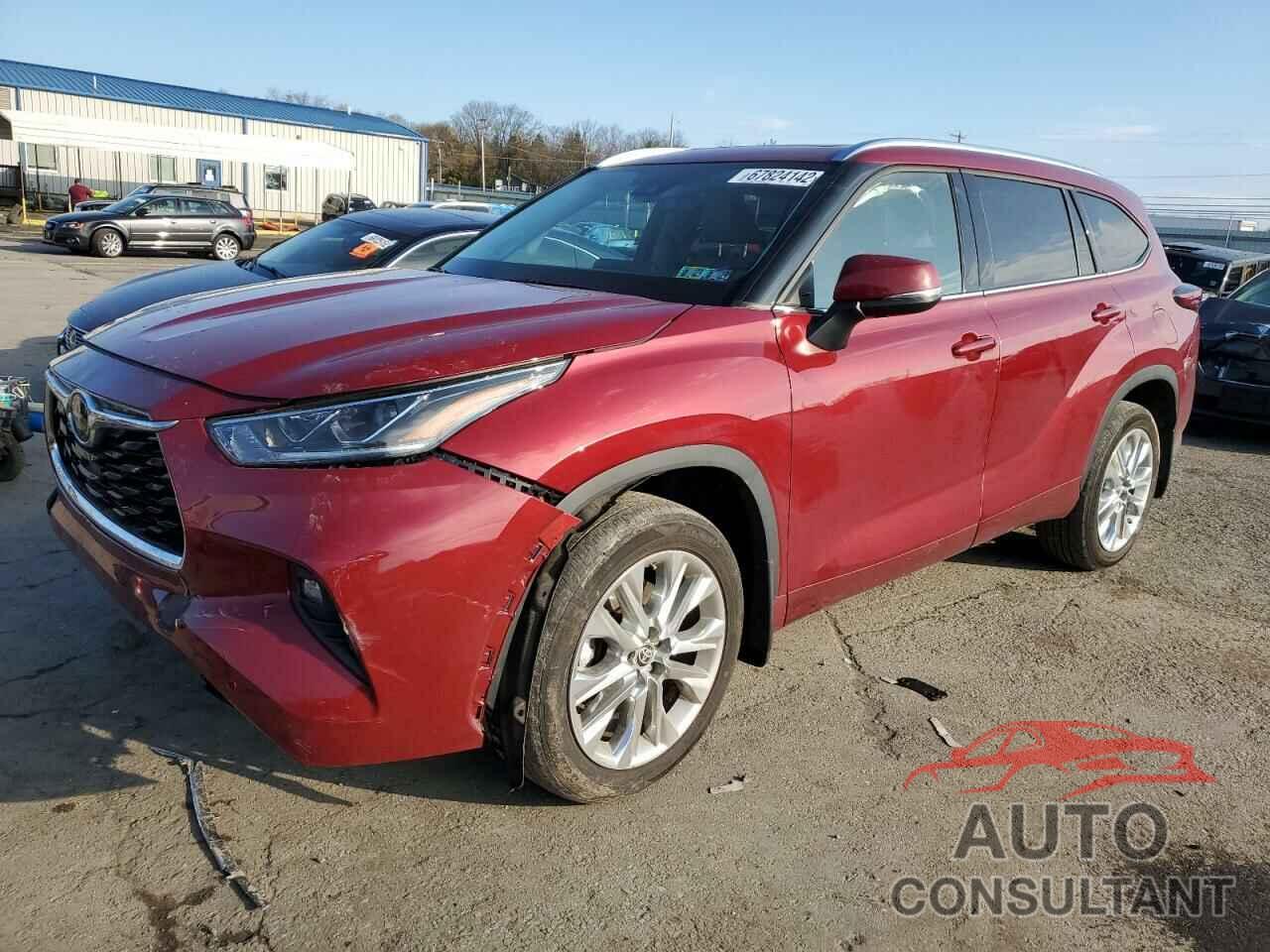 TOYOTA HIGHLANDER 2021 - 5TDDZRBHXMS082336