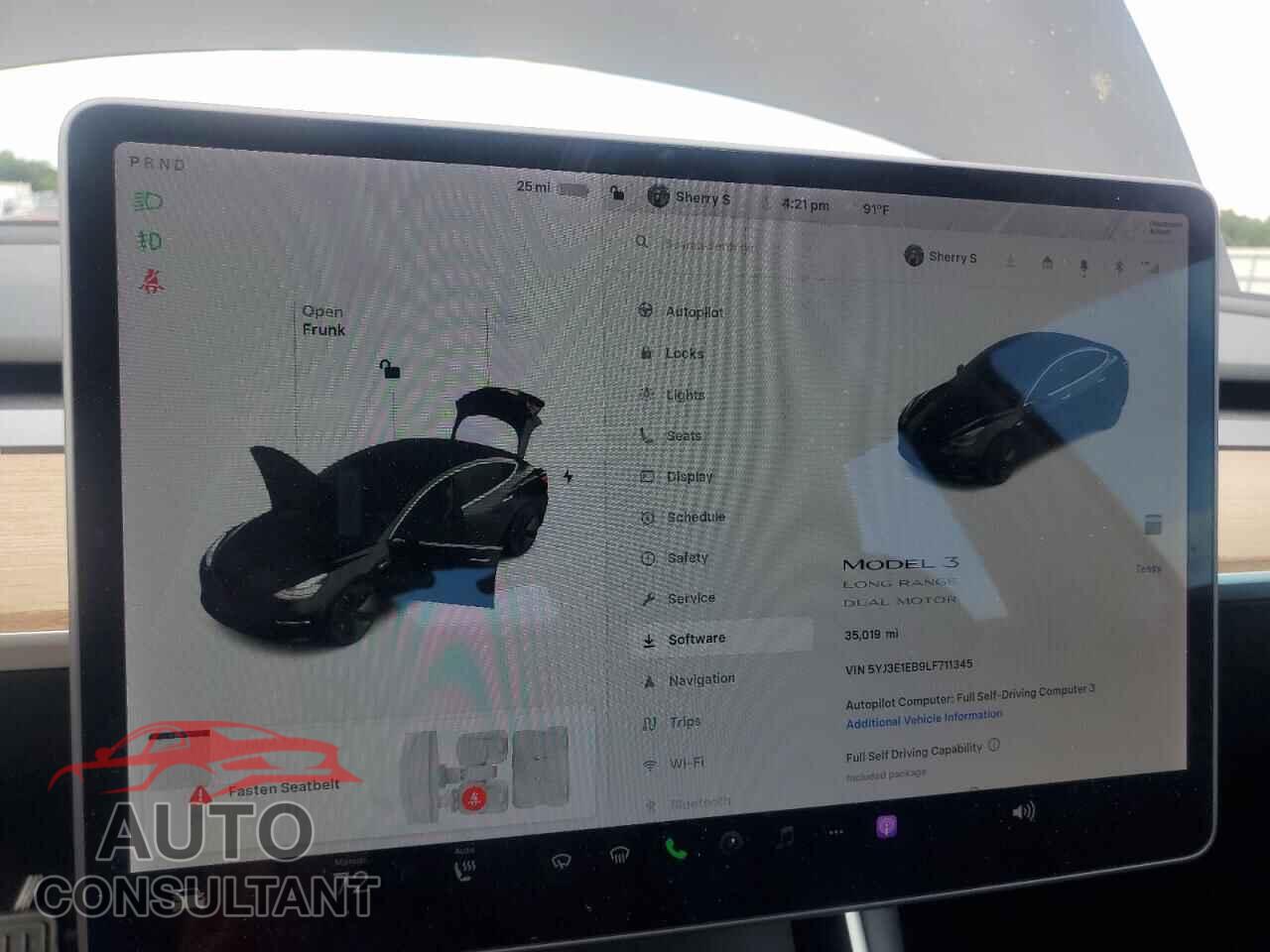 TESLA MODEL 3 2020 - 5YJ3E1EB9LF711345