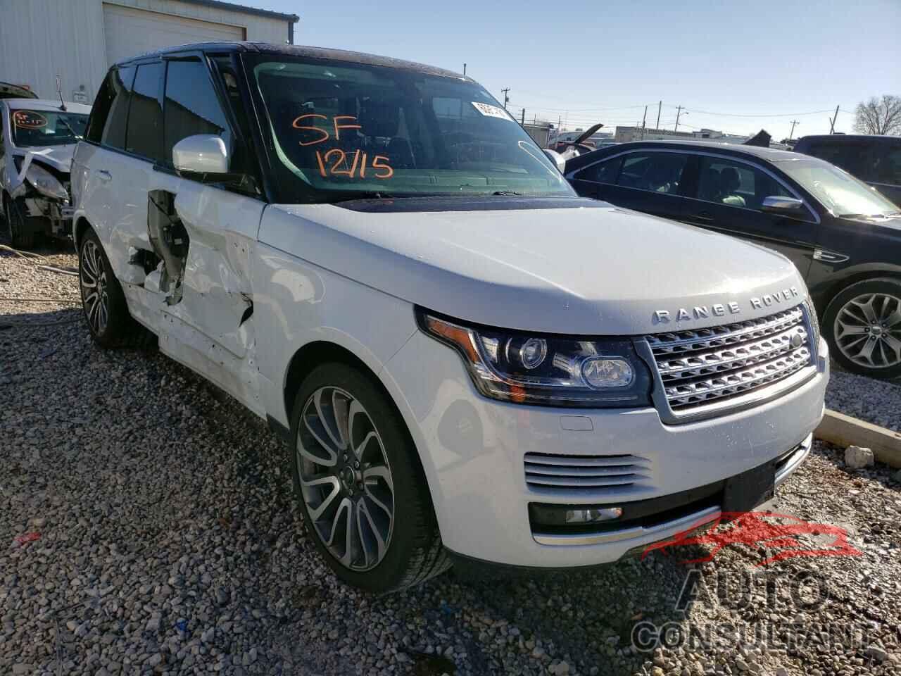 LAND ROVER RANGEROVER 2016 - SALGS2EF5GA305881