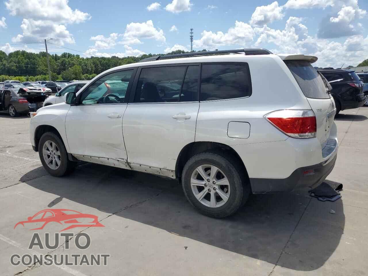 TOYOTA HIGHLANDER 2012 - 5TDBK3EH4CS114460