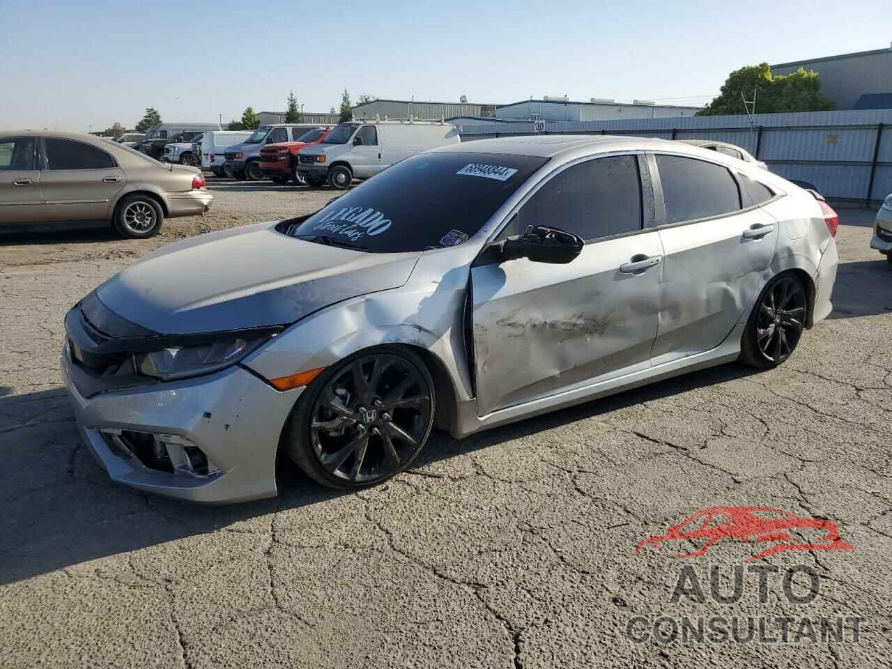 HONDA CIVIC 2021 - 19XFC1F30ME208692