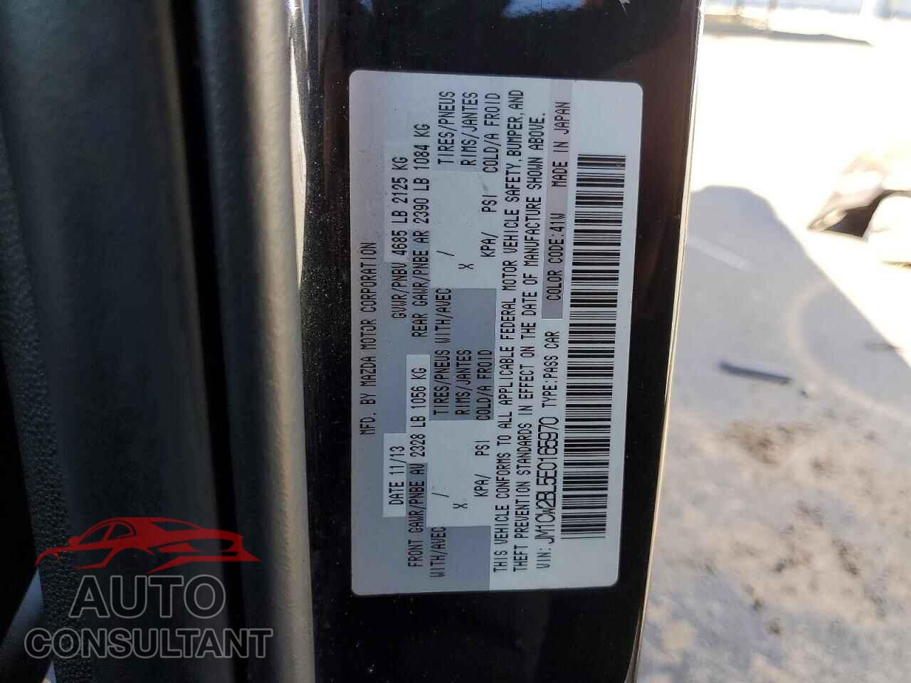 MAZDA 5 2014 - JM1CW2BL5E0165970