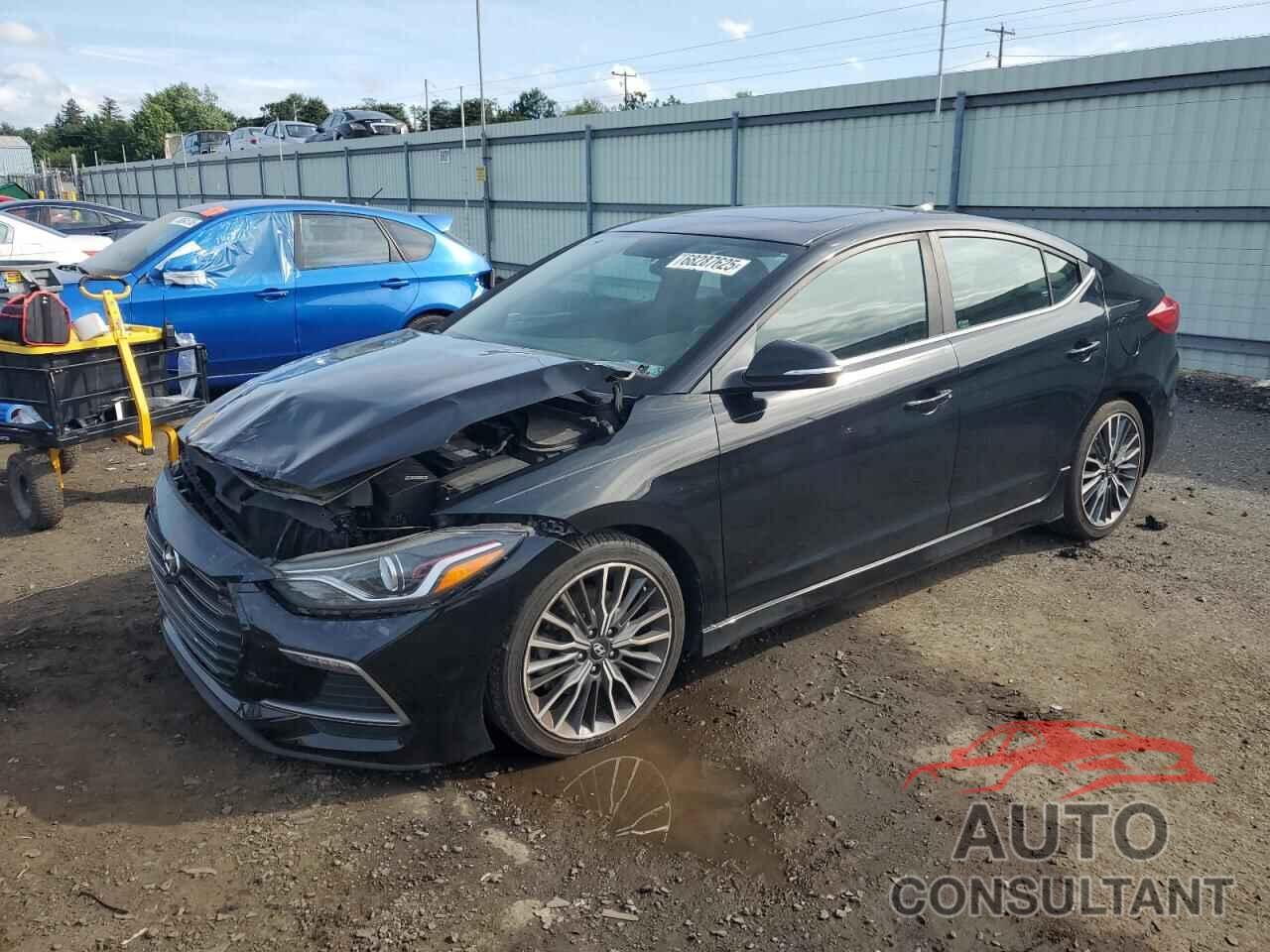 HYUNDAI ELANTRA 2018 - KMHD04LB1JU559410