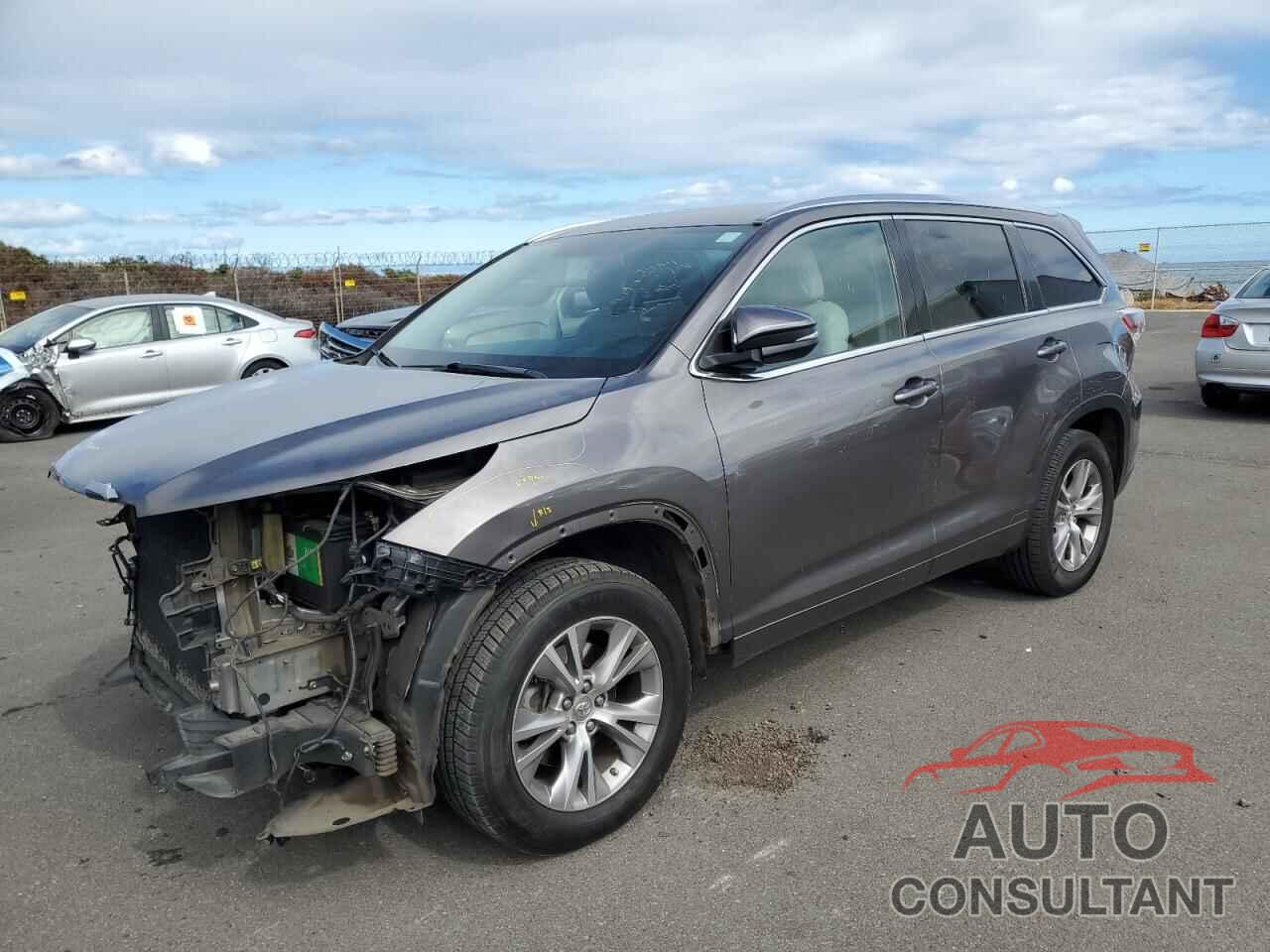 TOYOTA HIGHLANDER 2015 - 5TDKKRFH1FS061772