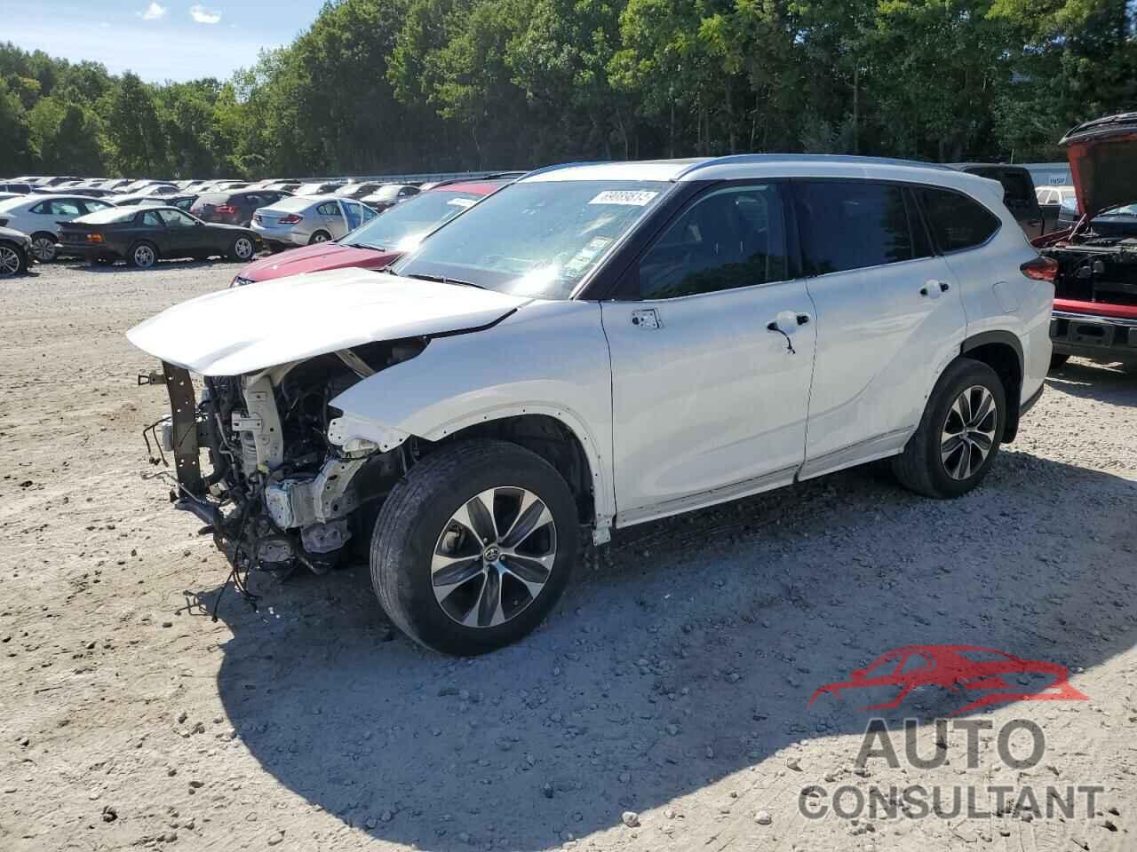 TOYOTA HIGHLANDER 2021 - 5TDGZRBH2MS547771