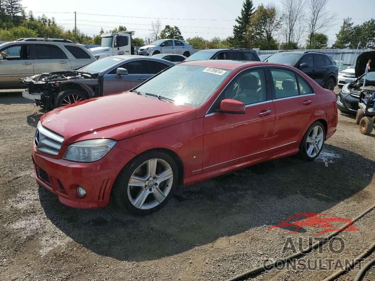 MERCEDES-BENZ C-CLASS 2010 - WDDGF8BB3AF375167