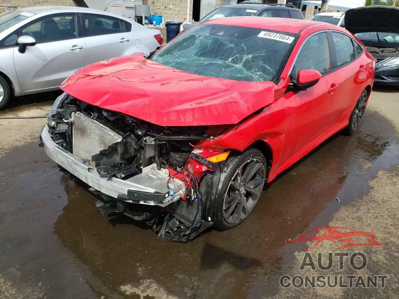 HONDA CIVIC 2019 - 2HGFC2F83KH512832