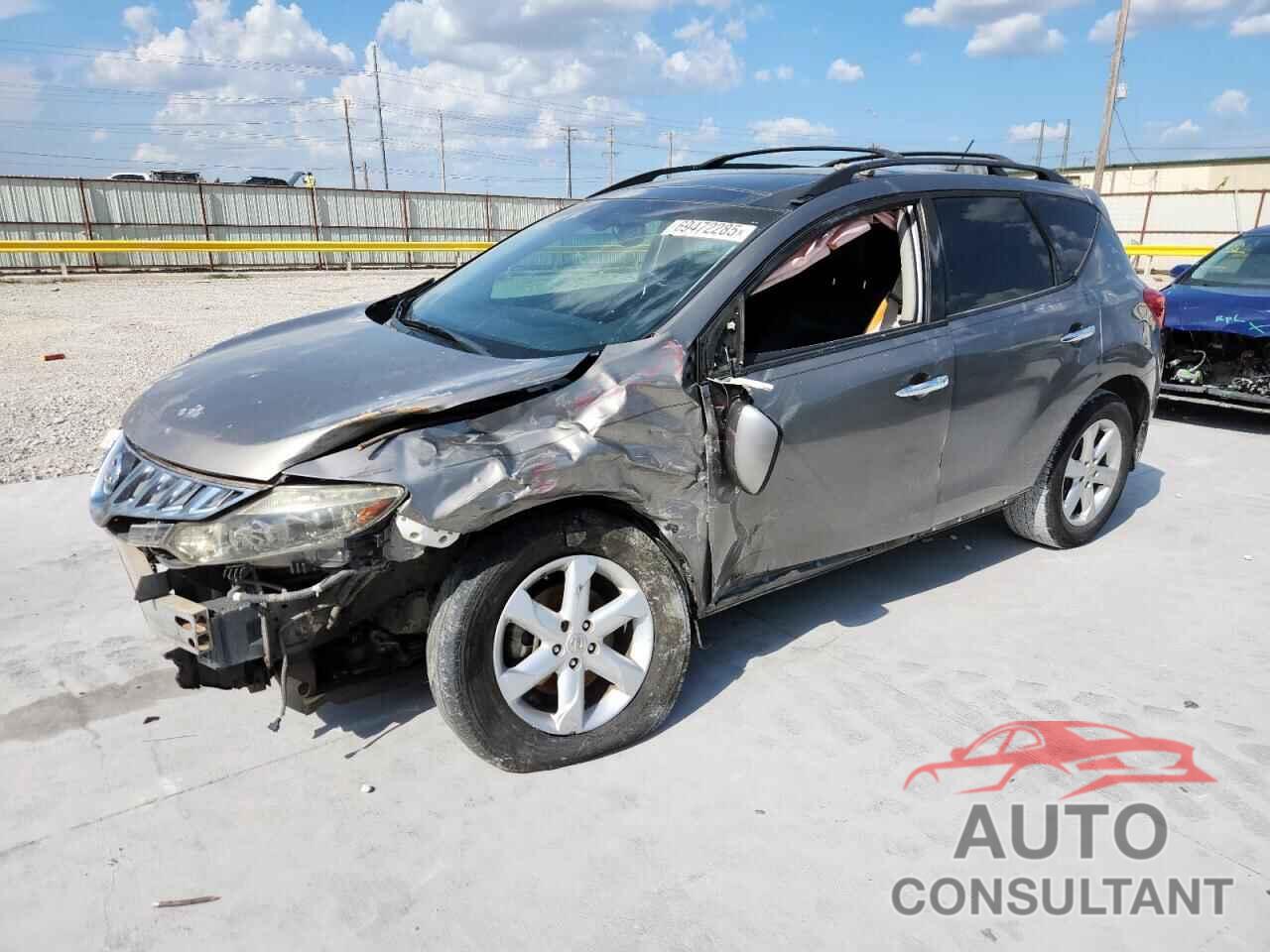 NISSAN MURANO 2009 - JN8AZ18U79W017528