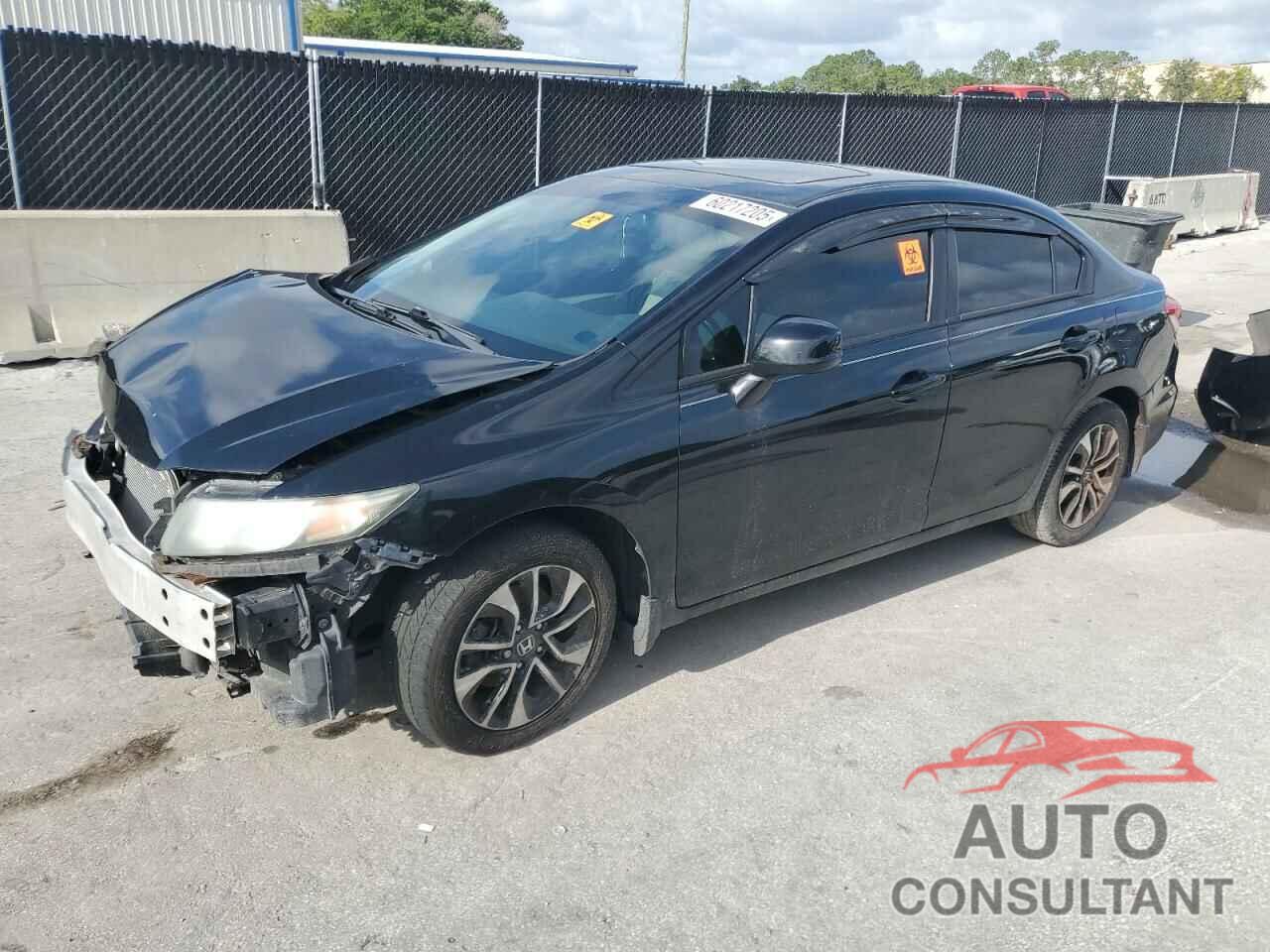 HONDA CIVIC 2013 - 19XFB2F83DE201286