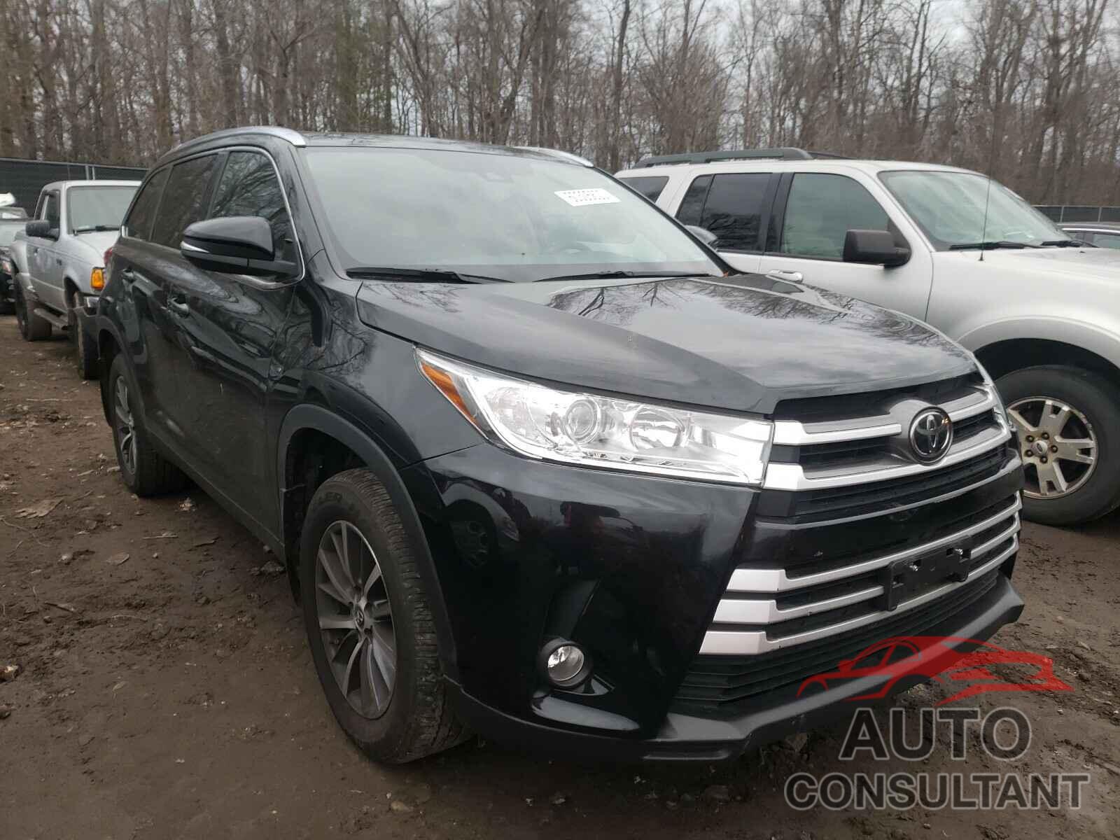 TOYOTA HIGHLANDER 2019 - 5TDJZRFH5KS603764
