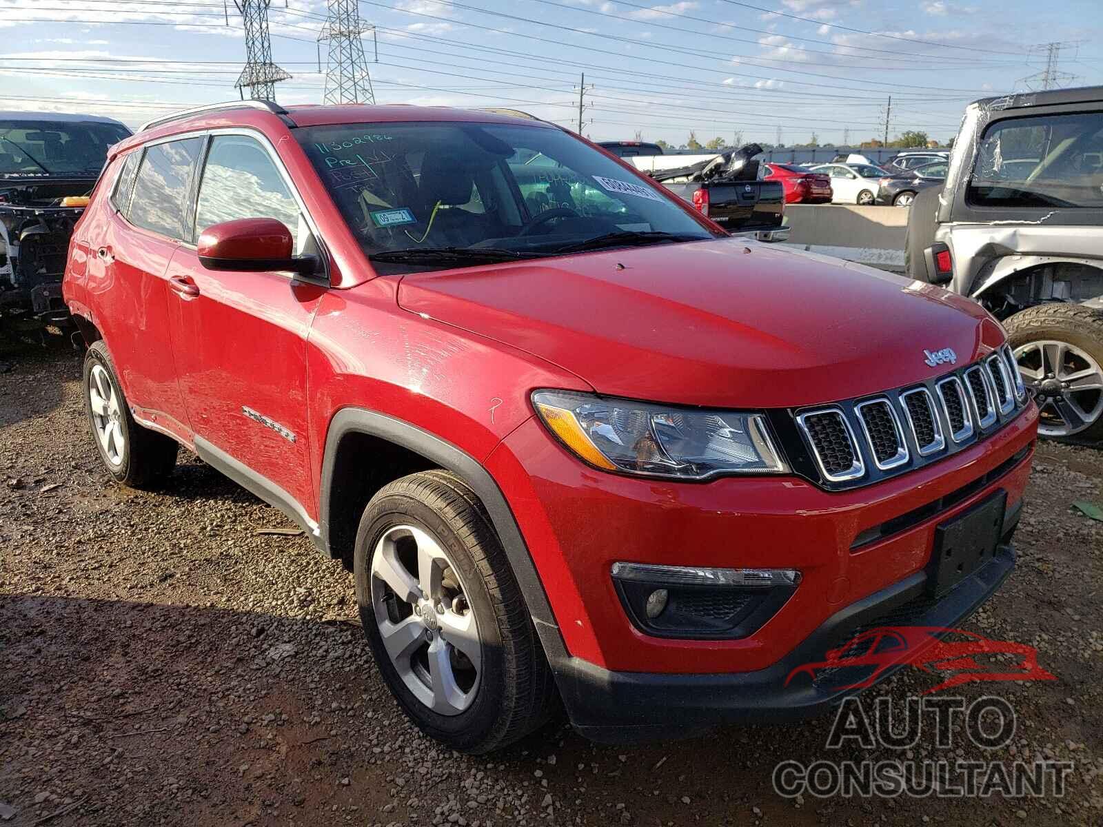 JEEP COMPASS 2018 - 3C4NJDBB3JT250054