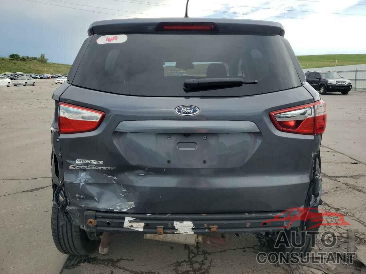 FORD ECOSPORT 2018 - MAJ6P1UL8JC169687