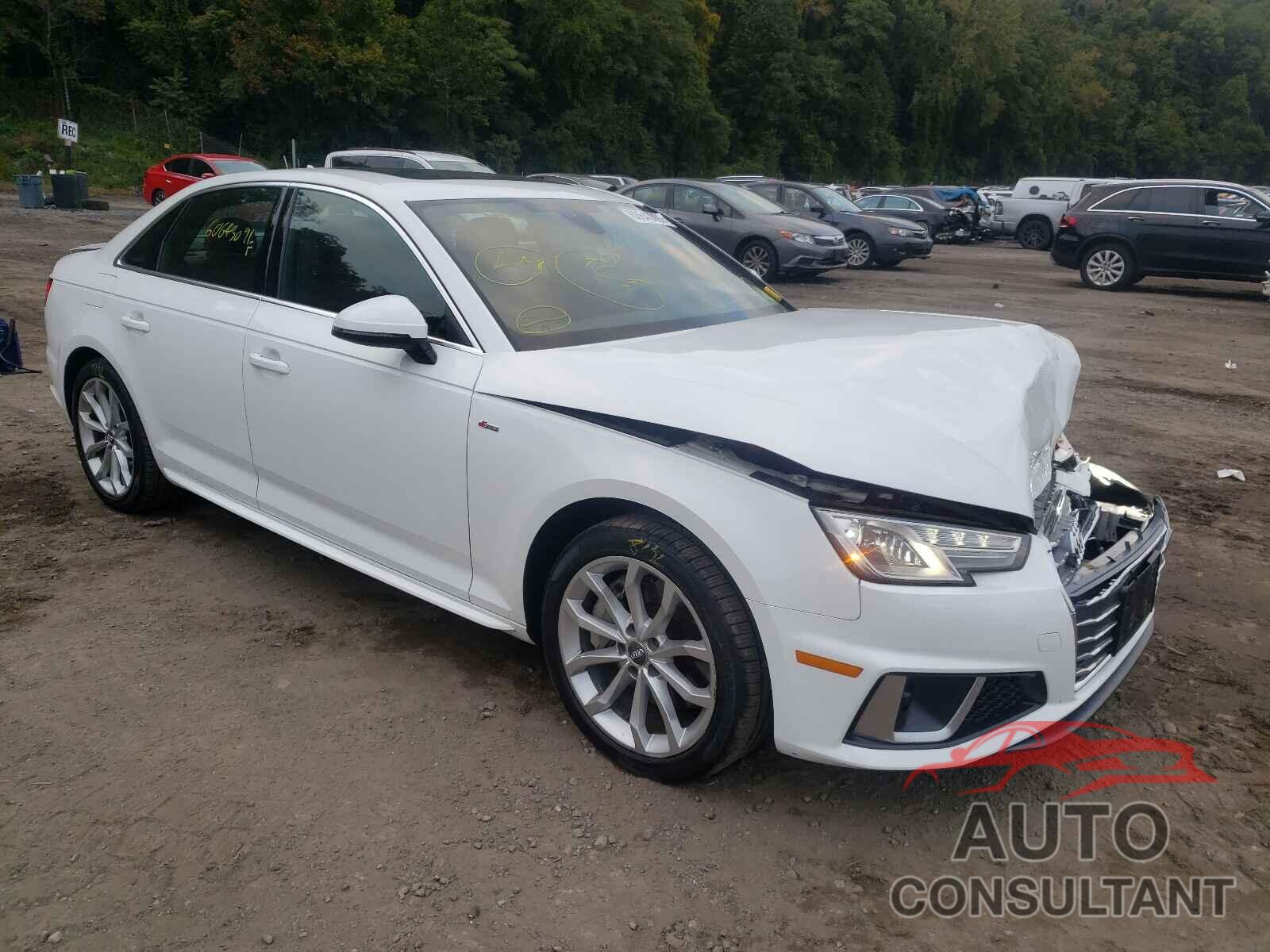 AUDI A4 2019 - WAUDNAF45KA098892