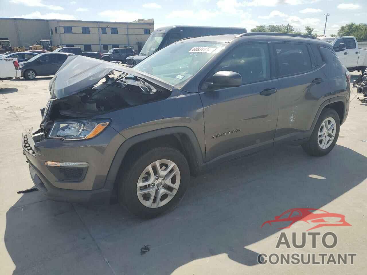 JEEP COMPASS 2017 - 3C4NJCAB3HT668510