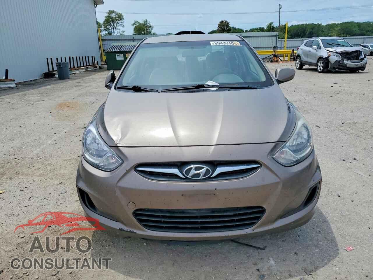 HYUNDAI ACCENT 2013 - KMHCT4AE0DU543011