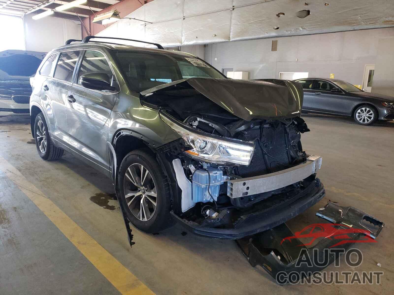 TOYOTA HIGHLANDER 2016 - 5TDJKRFHXGS326959