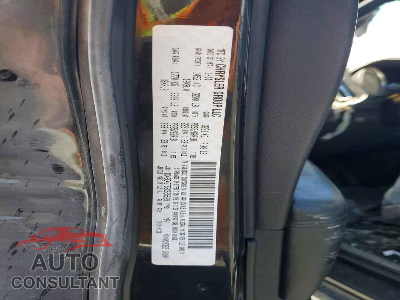 DODGE DURANGO 2011 - 1D4SE4GT5BC595529