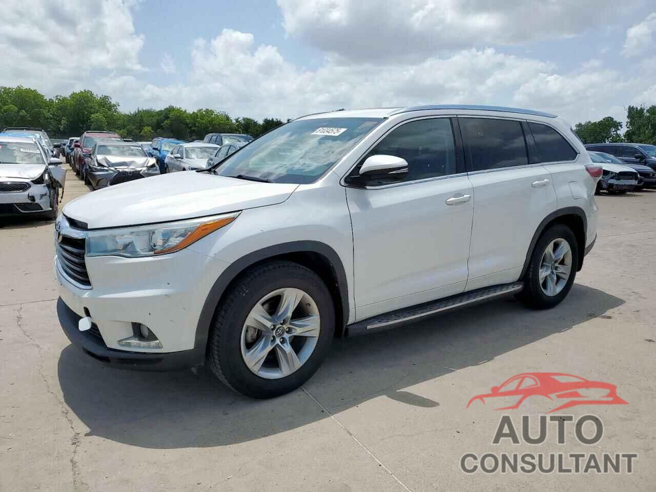 TOYOTA HIGHLANDER 2016 - 5TDYKRFH1GS166937