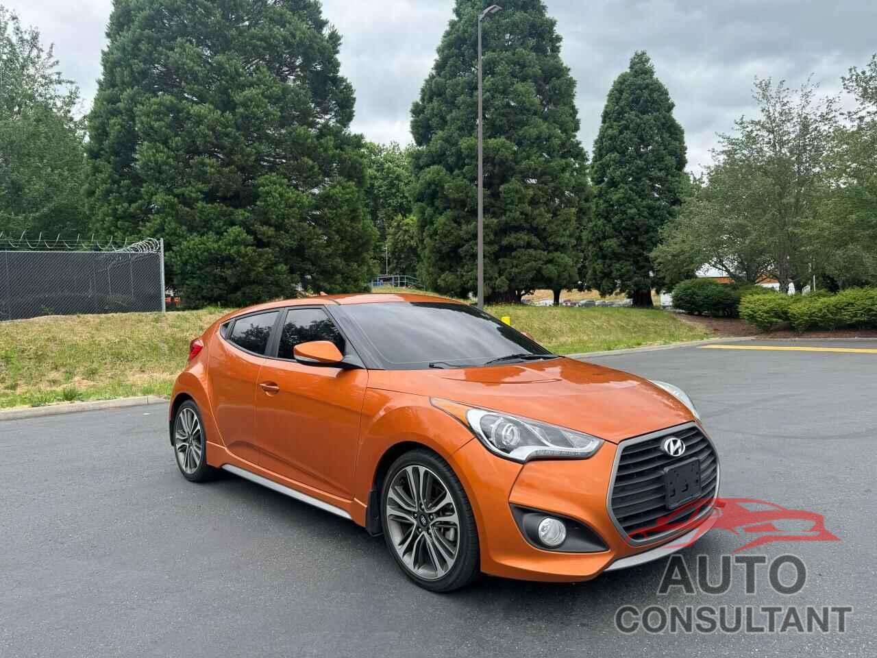 HYUNDAI VELOSTER 2016 - KMHTC6AEXGU274614