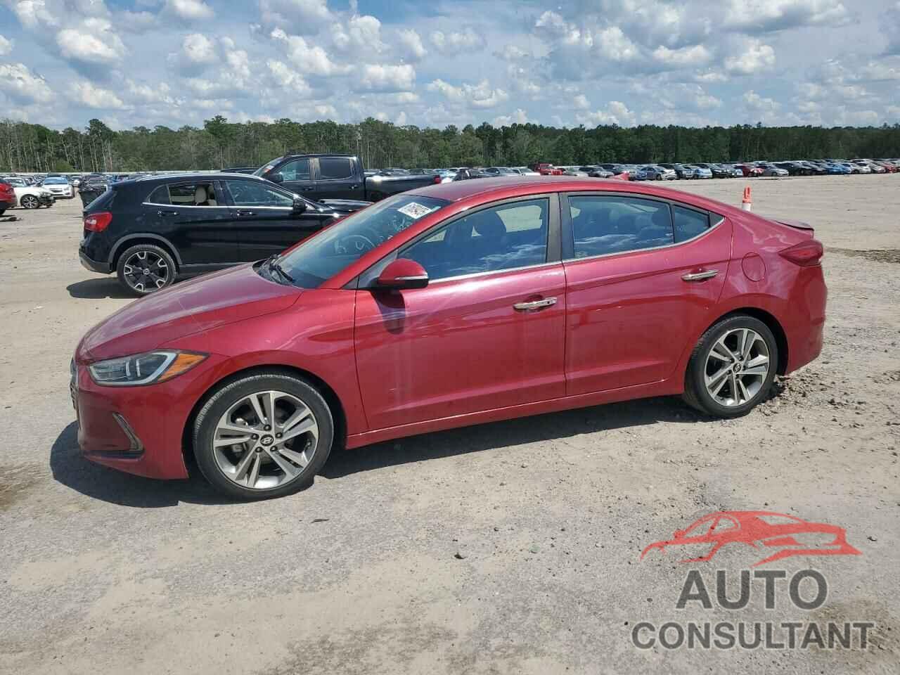HYUNDAI ELANTRA 2017 - KMHD84LF3HU060016