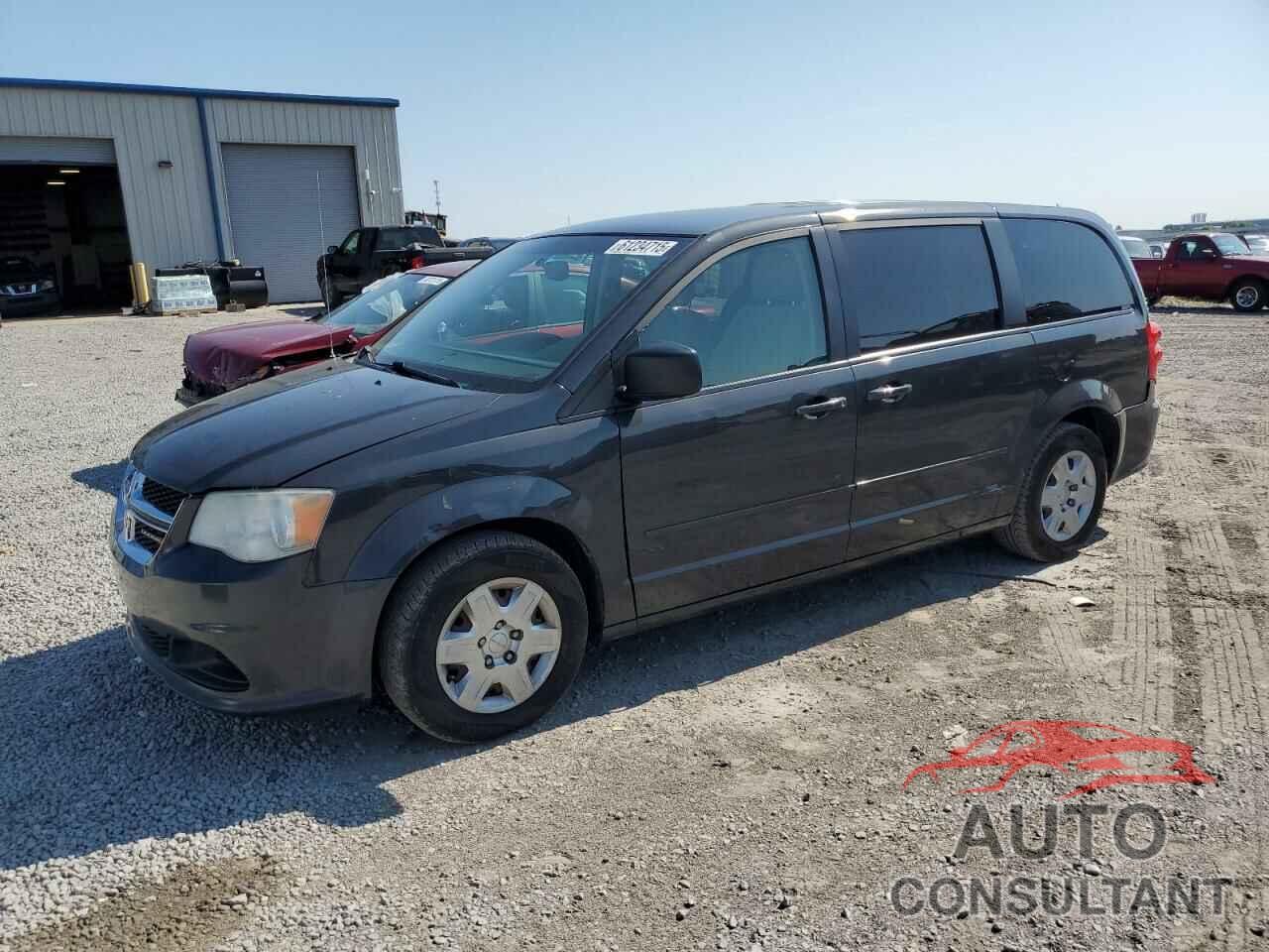 DODGE CARAVAN 2012 - 2C4RDGBGXCR418204
