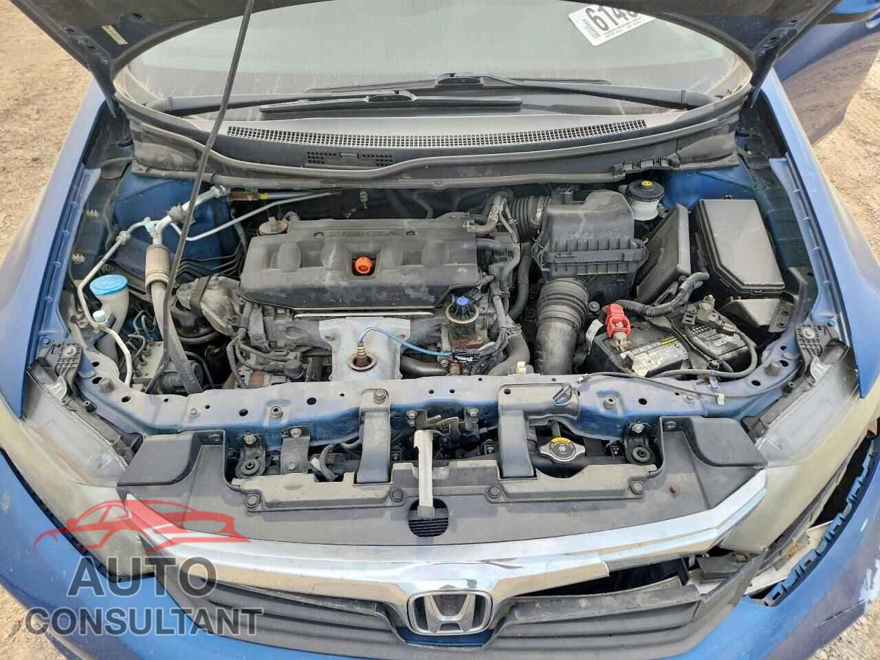 HONDA CIVIC 2012 - 19XFB2F59CE076847