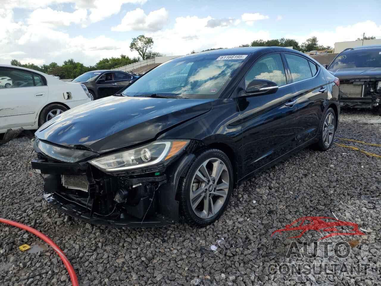 HYUNDAI ELANTRA 2017 - 5NPD84LF4HH043370