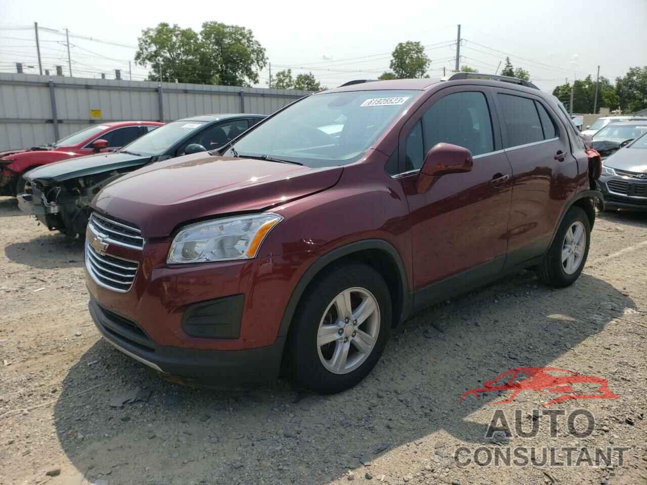 CHEVROLET TRAX 2016 - 3GNCJLSBXGL154603