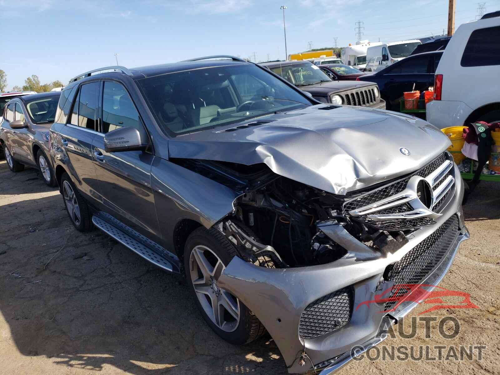 MERCEDES-BENZ GLE-CLASS 2017 - 4JGDA5GB3HA886142