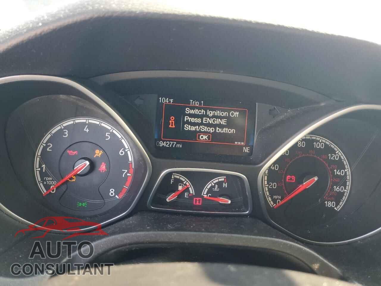FORD FOCUS 2017 - 1FADP3L95HL262301
