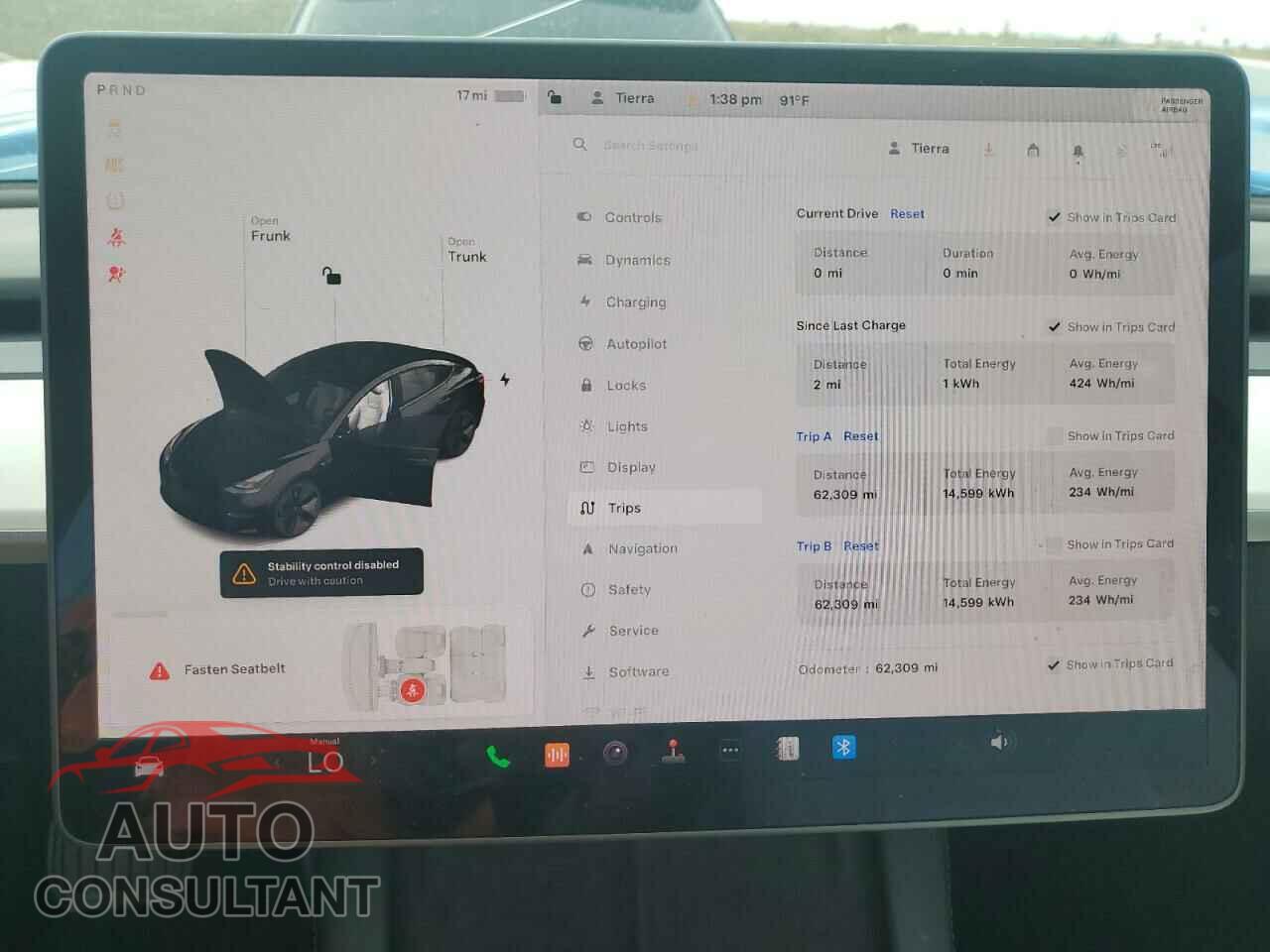 TESLA MODEL 3 2021 - 5YJ3E1EA9MF032085