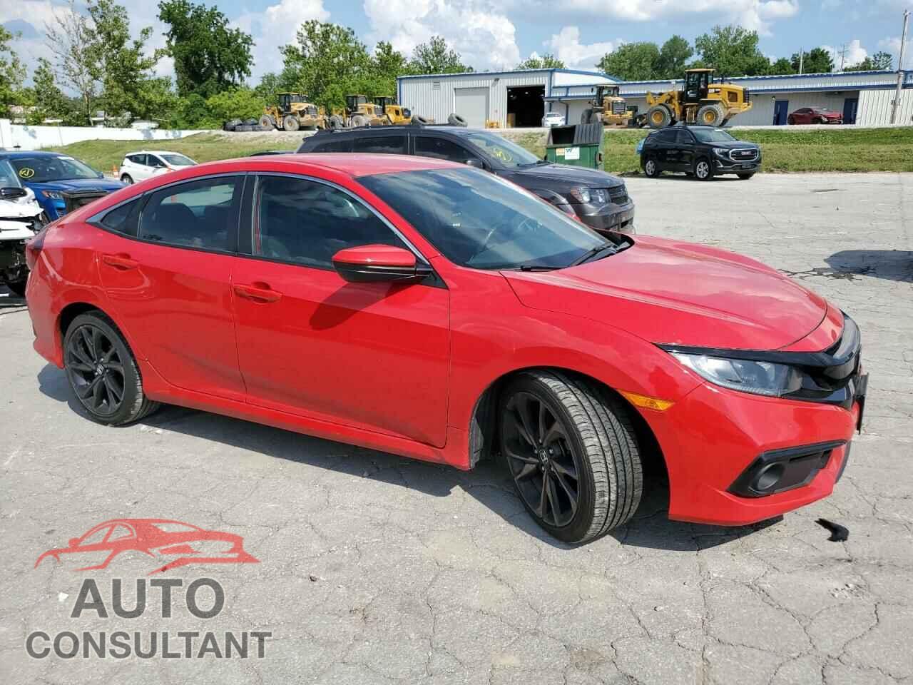 HONDA CIVIC 2019 - 2HGFC2F86KH525638