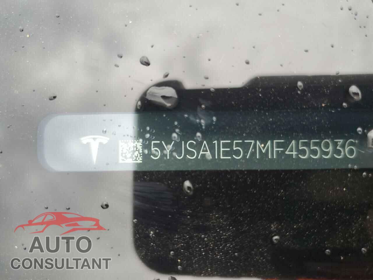 TESLA MODEL S 2021 - 5YJSA1E57MF455936