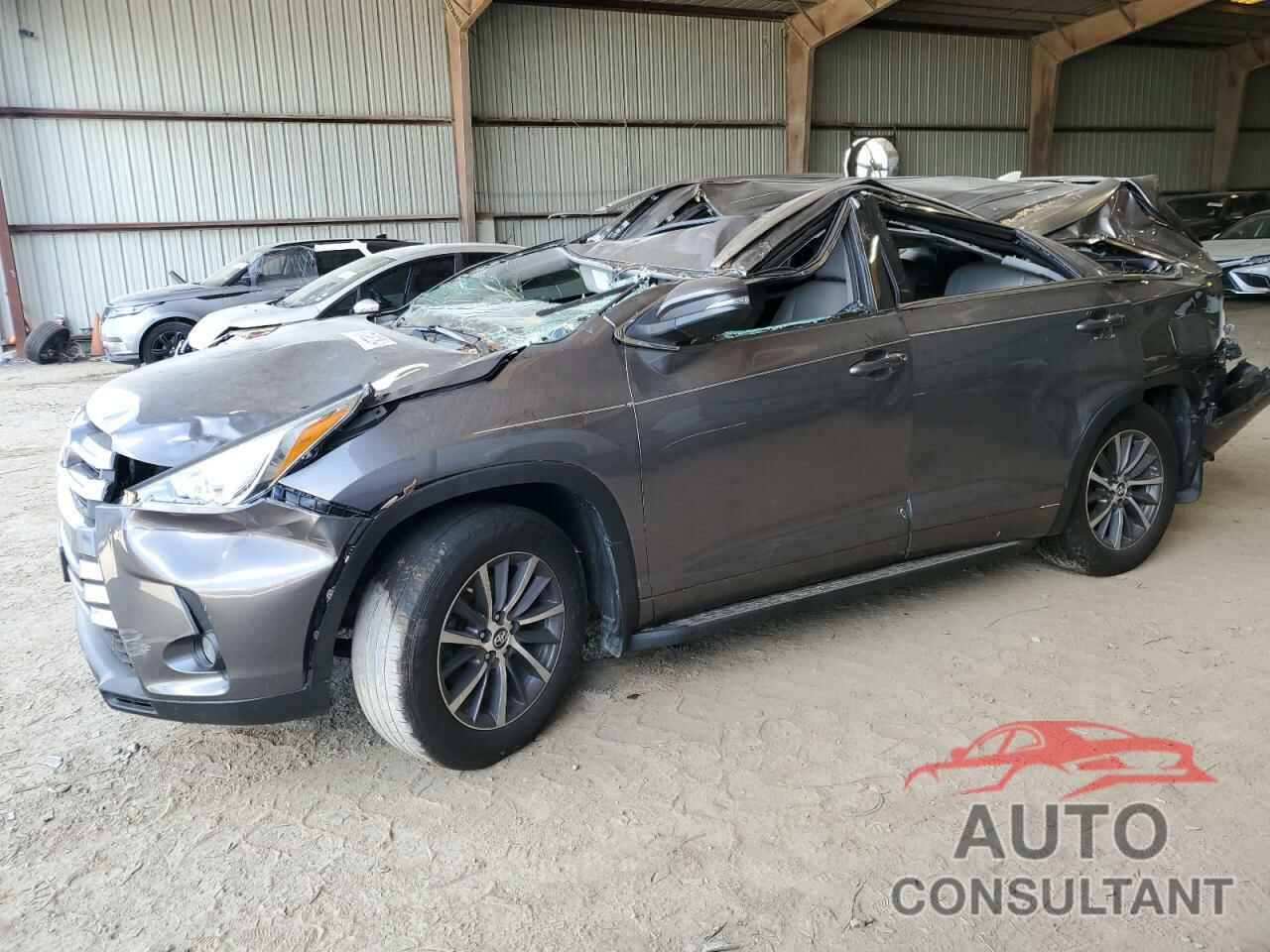 TOYOTA HIGHLANDER 2018 - 5TDKZRFH0JS540169