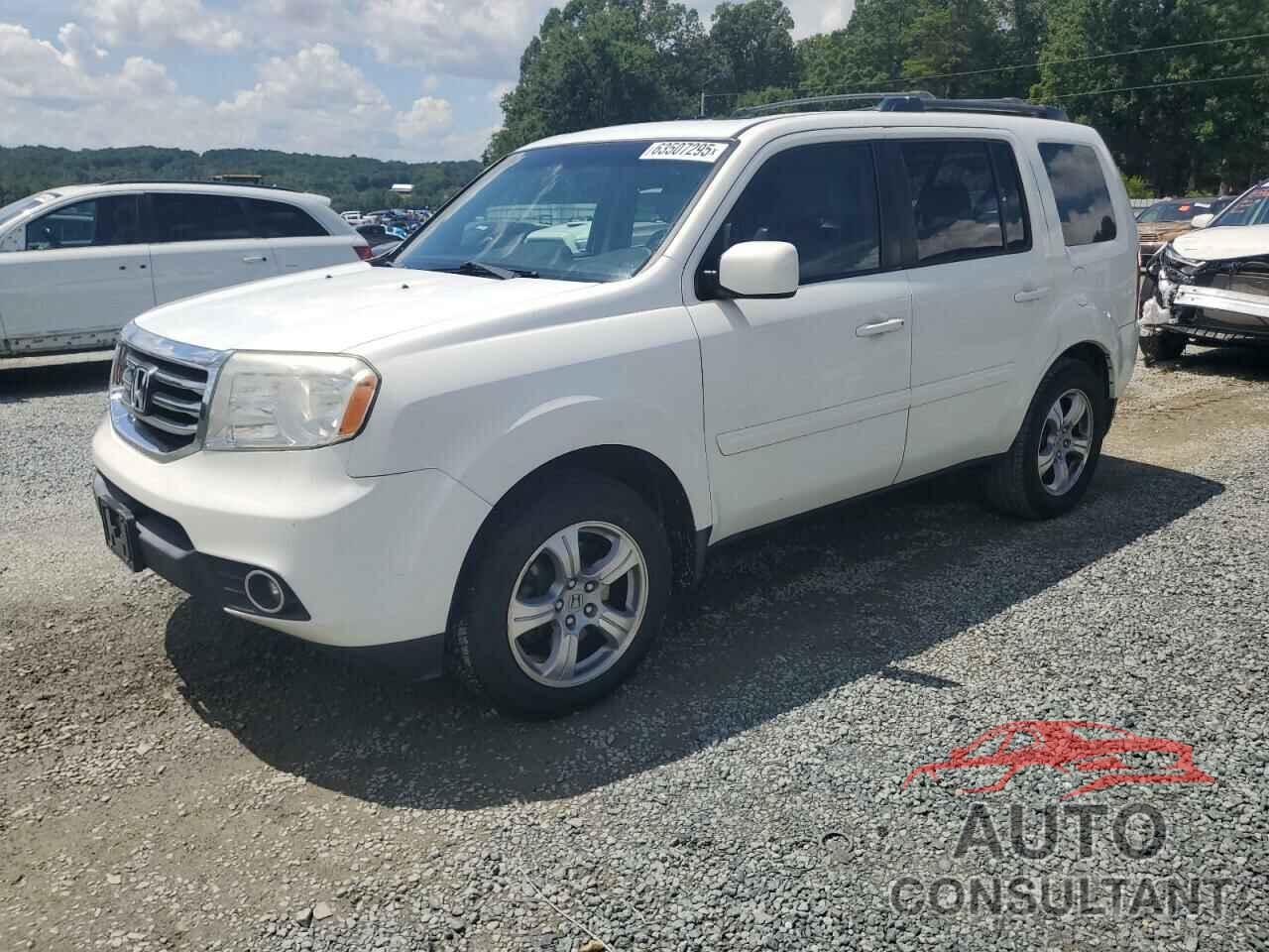 HONDA PILOT 2012 - 5FNYF4H57CB083926