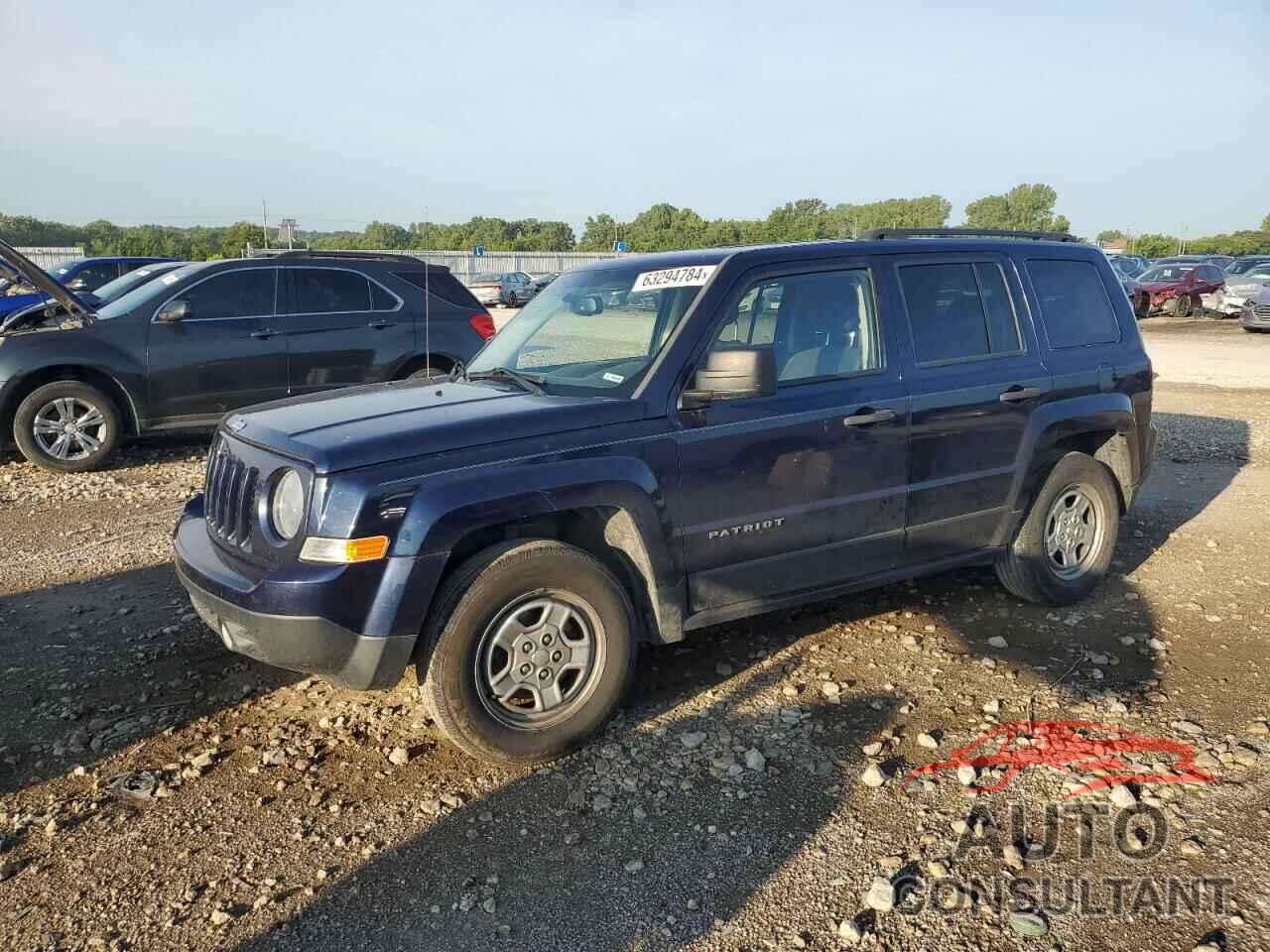 JEEP PATRIOT 2017 - 1C4NJPBA4HD156628