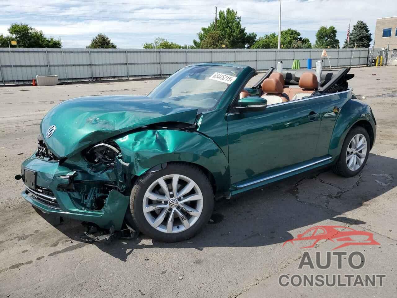 VOLKSWAGEN BEETLE 2017 - 3VW517AT4HM819944