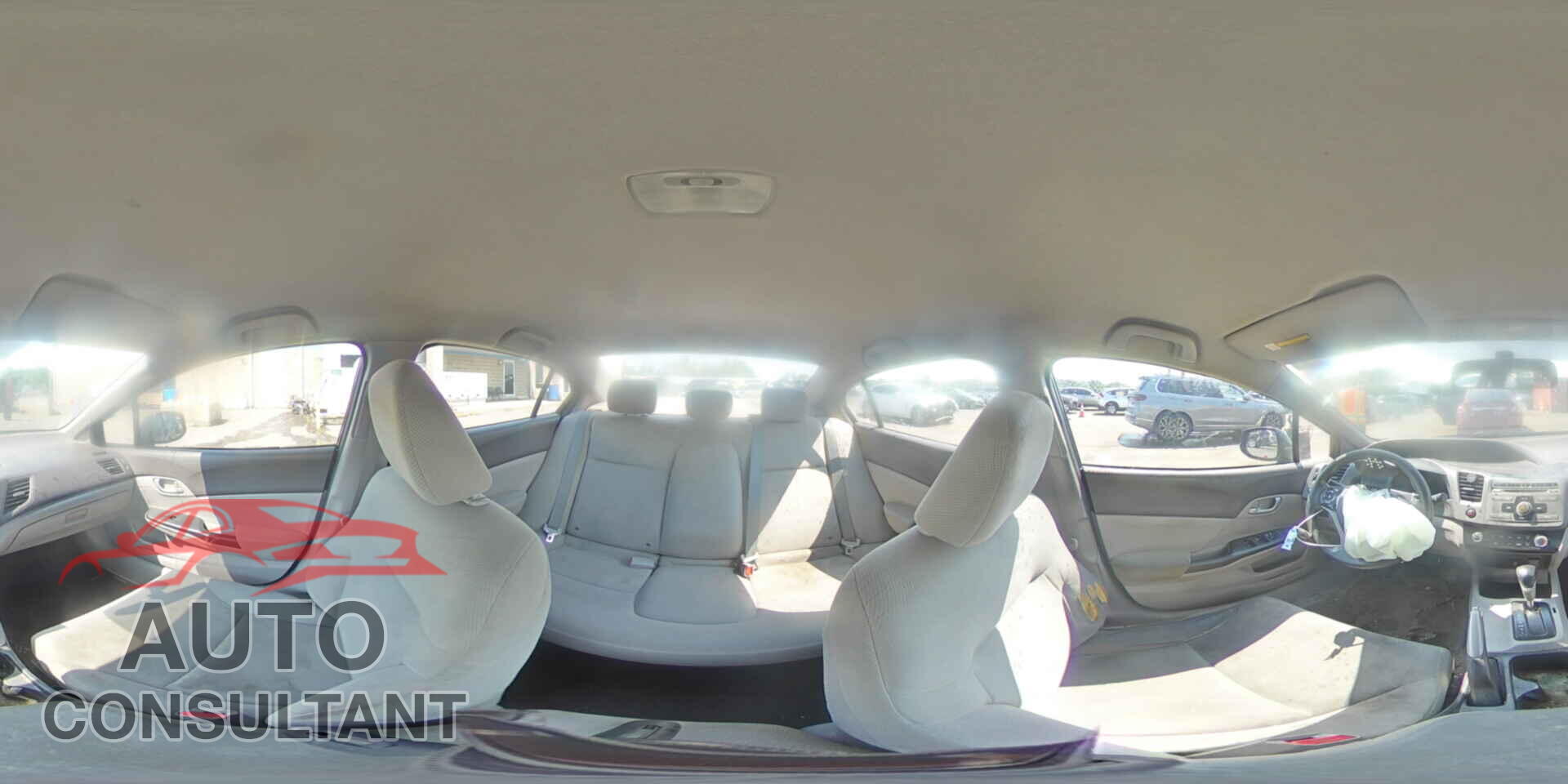 HONDA CIVIC 2012 - 19XFB2F58CE362544