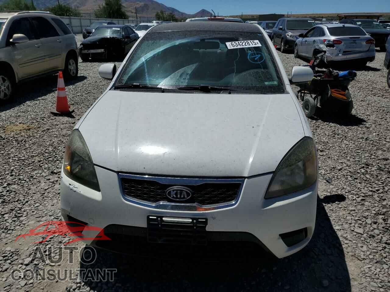 KIA RIO 2011 - KNADH4A38B6721156