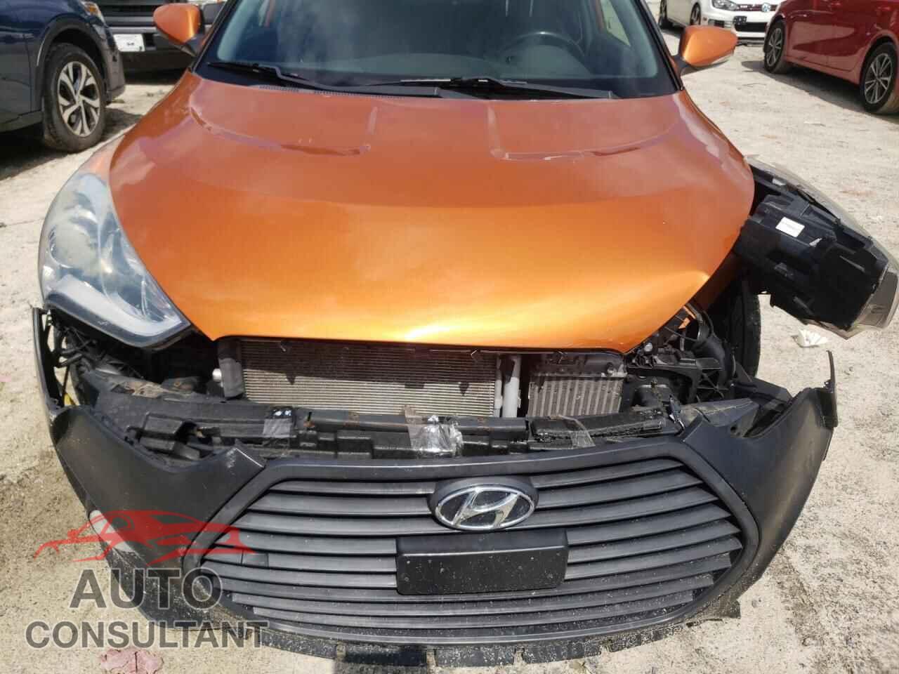HYUNDAI VELOSTER 2015 - KMHTC6AE8FU225989