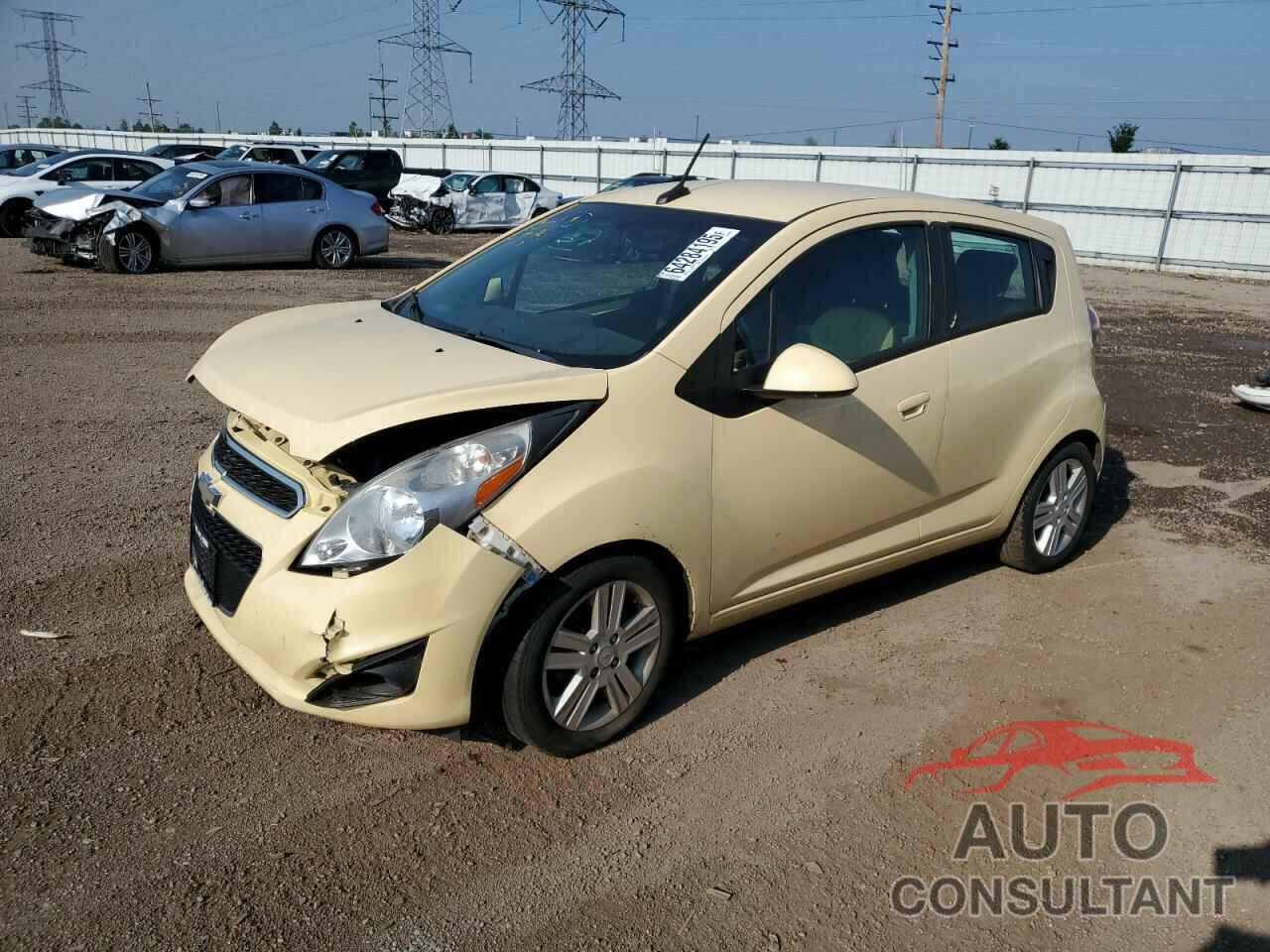 CHEVROLET SPARK 2014 - KL8CB6S98EC482057
