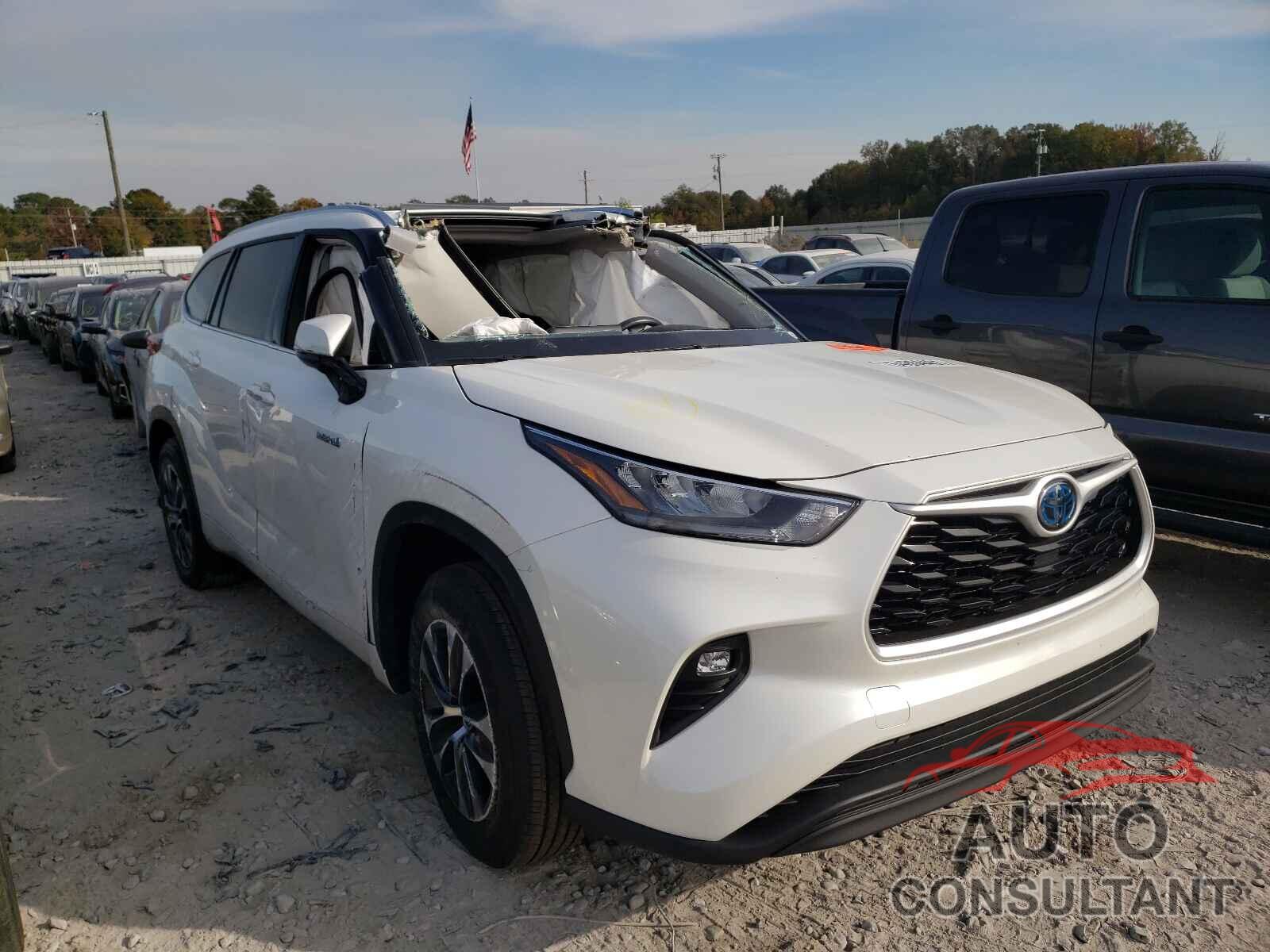TOYOTA HIGHLANDER 2020 - 5TDGARAH9LS500020