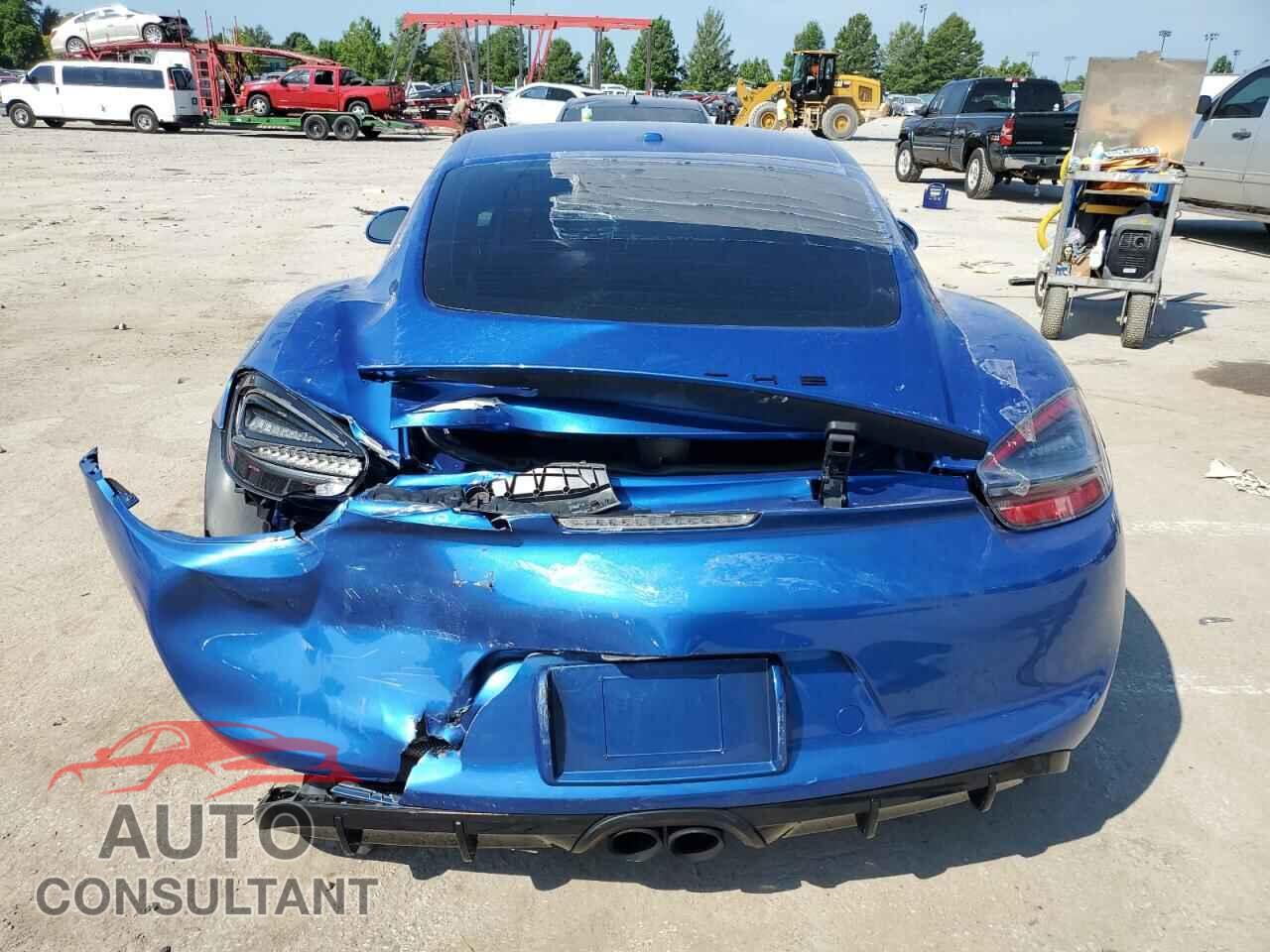 PORSCHE CAYMAN 2015 - WP0AB2A85FK183732